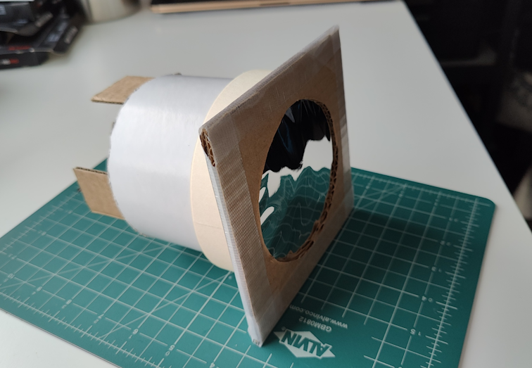 Cardboard Solar Filter
